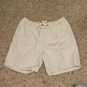 Men’s medium jcrew boat shorts khaki
